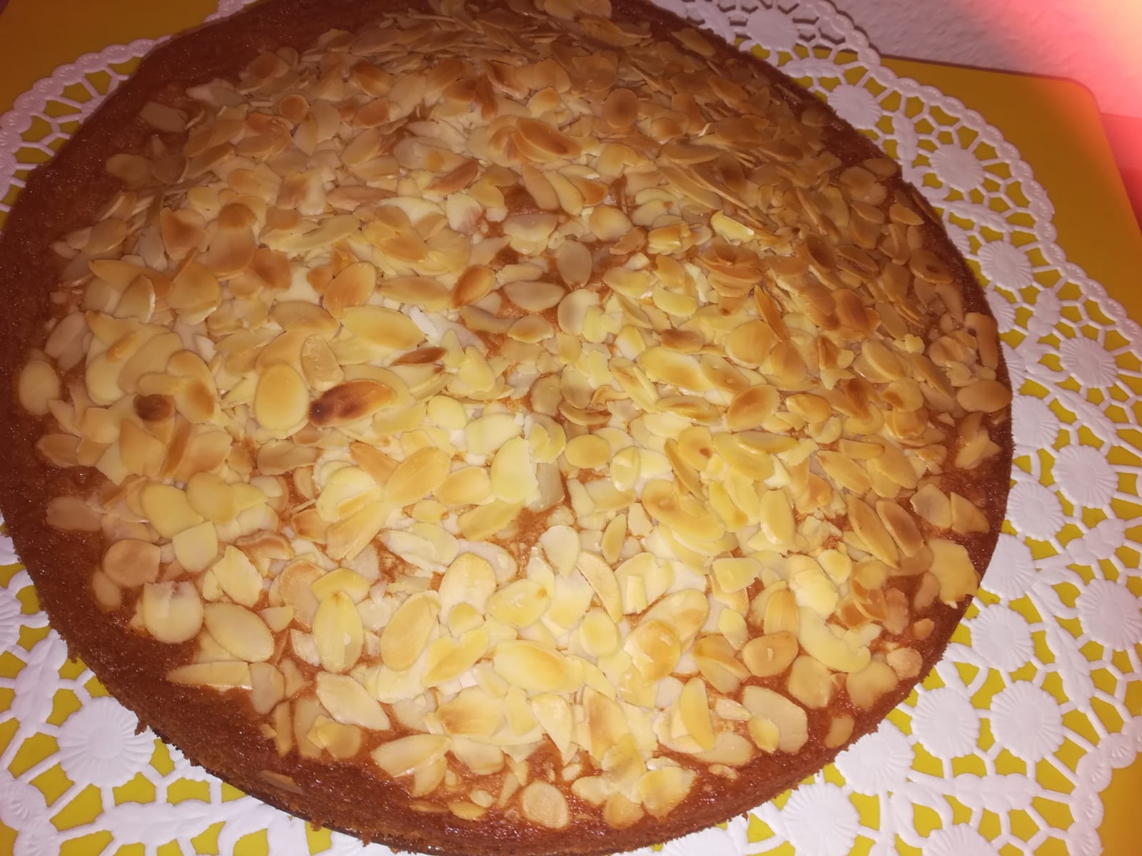 Blitz – Butterkuchen ( mit Mandeldecke )